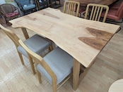 NENRINENRINの一枚板テーブルくるみ1