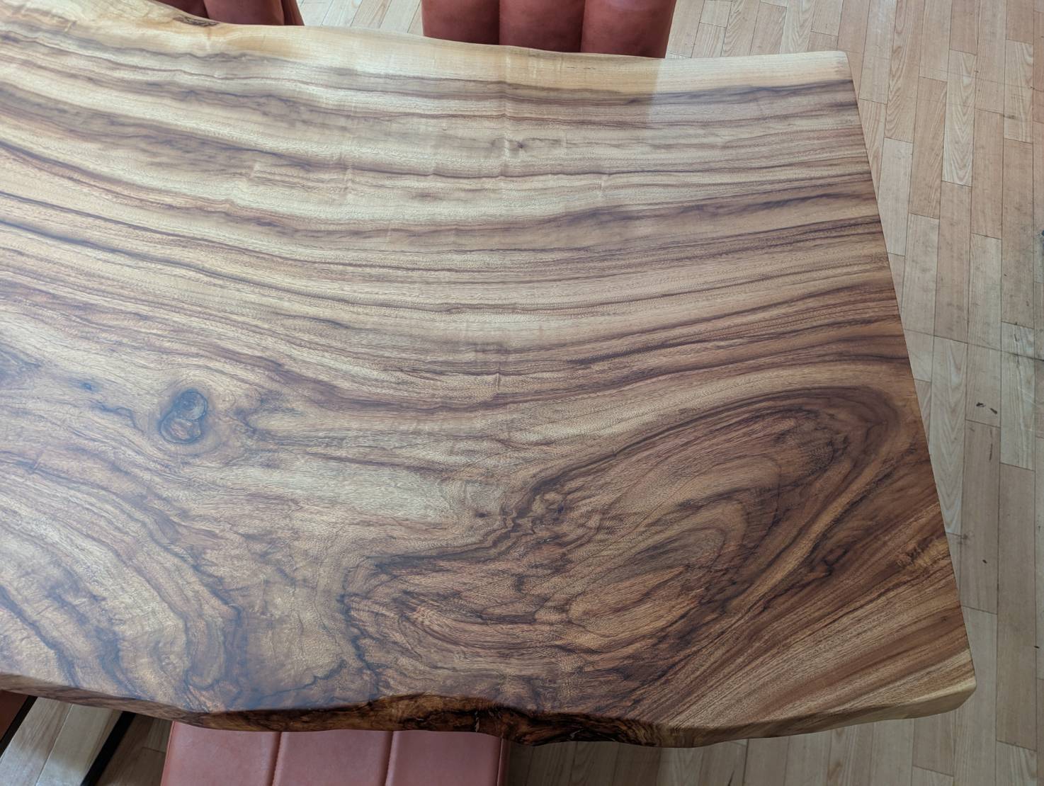 NENRINENRINの一枚板テーブル楠くす4